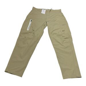 Nike Sportswear Style Essentials Utility Pants Limestone Mens Size 36 DM6681-250
